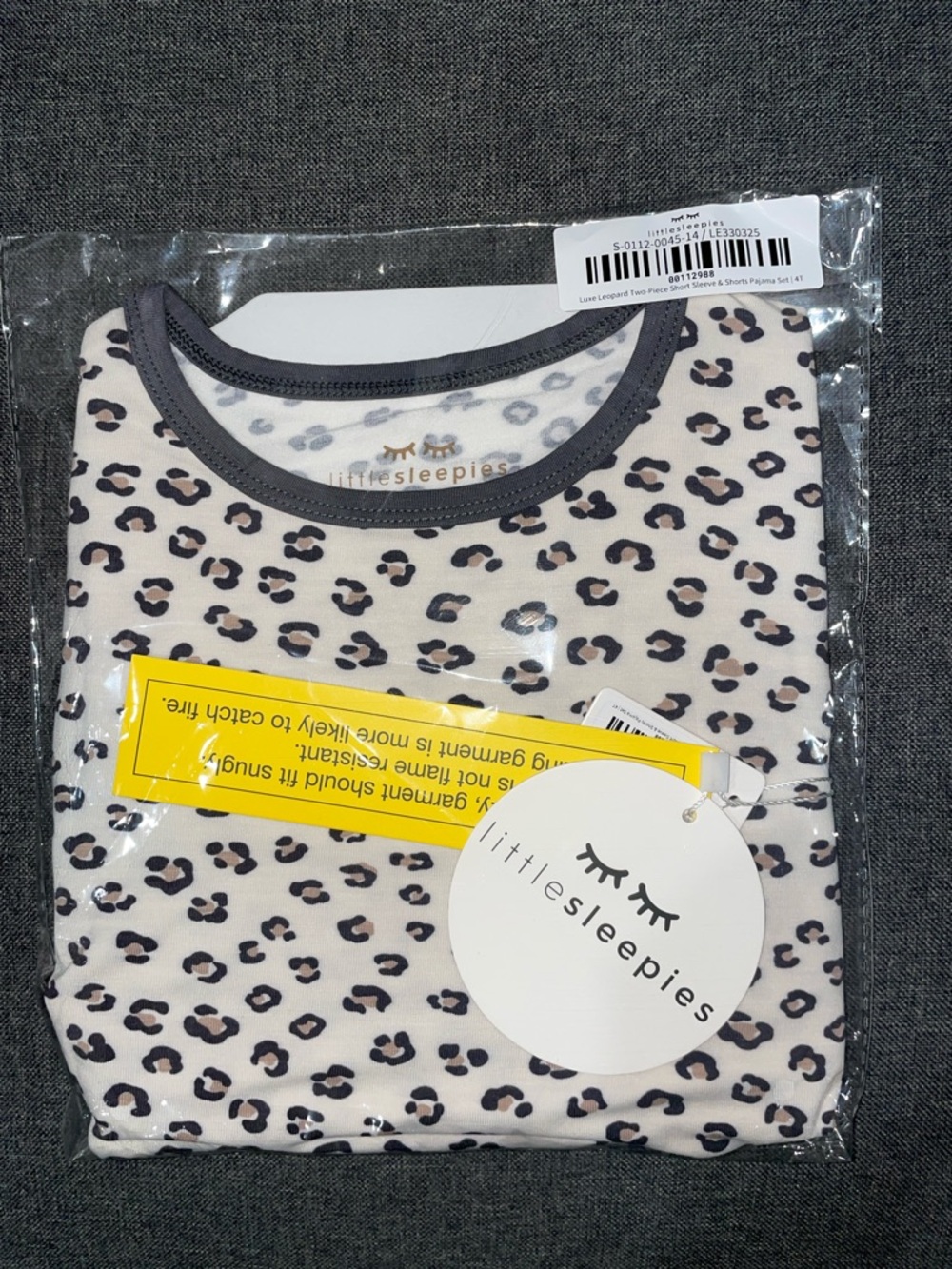 Little Sleepies 2 Piece Pjs Set- Luxe Leopard